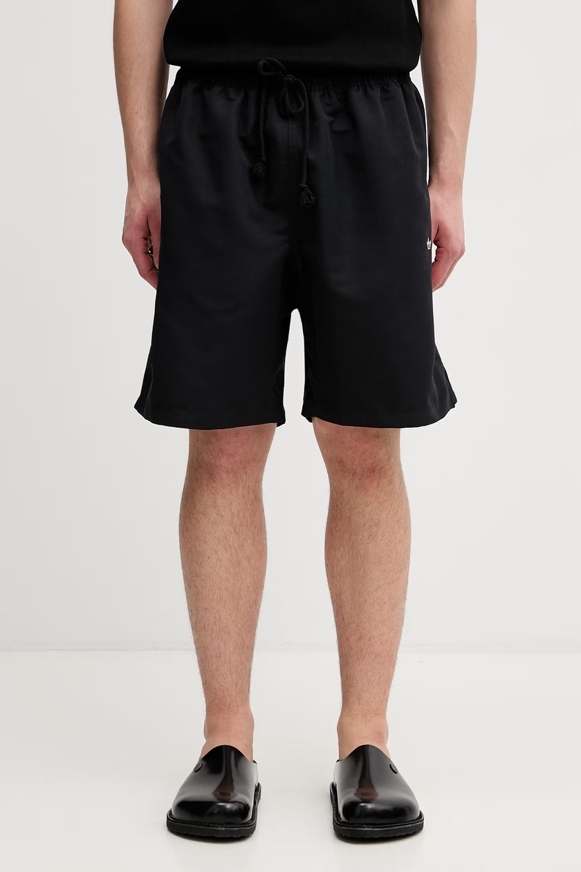 adidas shorts adidas Originals Short HR8598 men's black color at