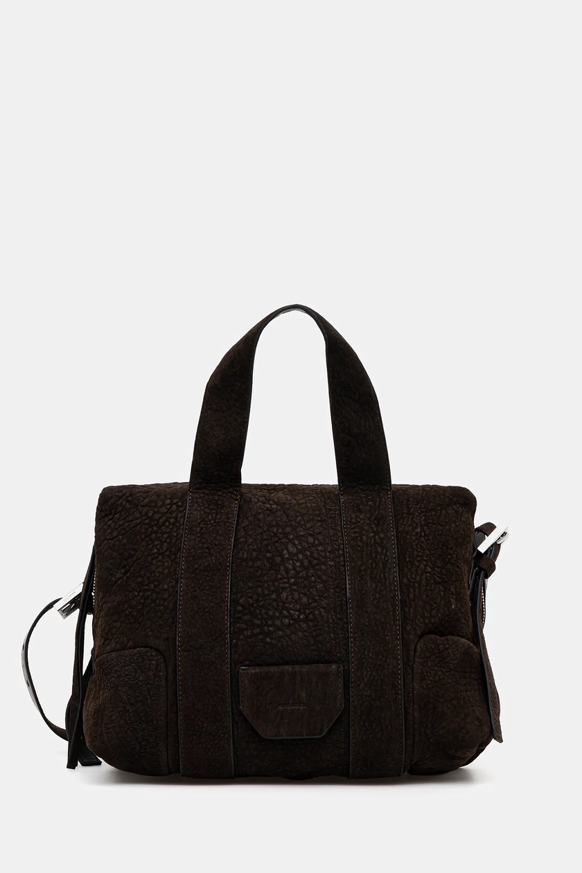 abe 様 AllSaints torba zamszowa ARA kolor brązowy W338XC | Answear.com