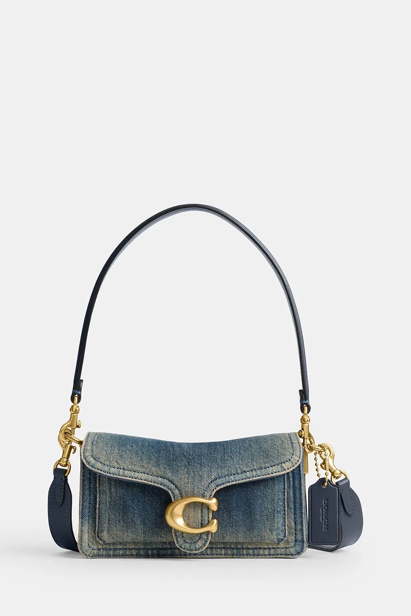 Coach geantă crossbody pentru femei, din piele Cherry Embroidered