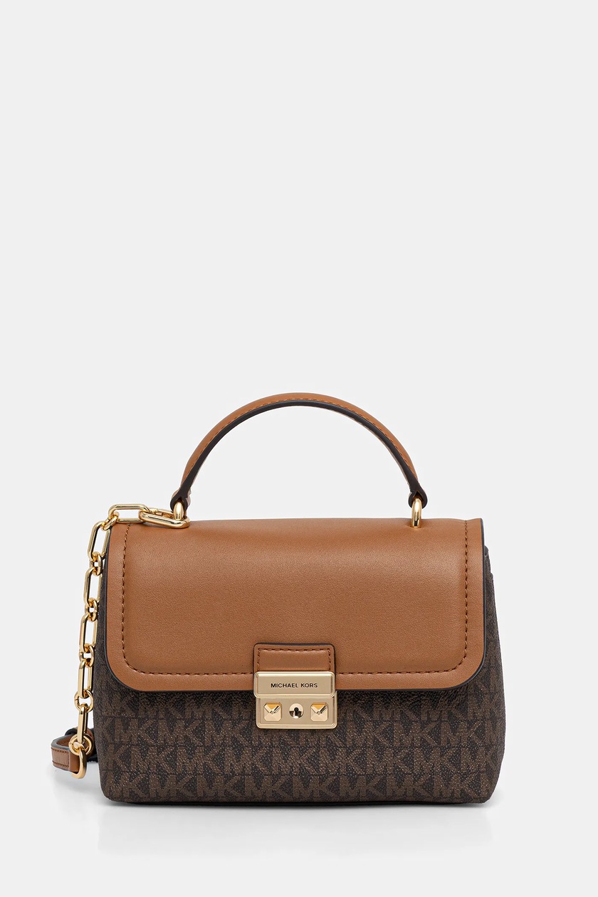 MICHAEL Michael Kors geantă pentru femei din piele LAILA maro
