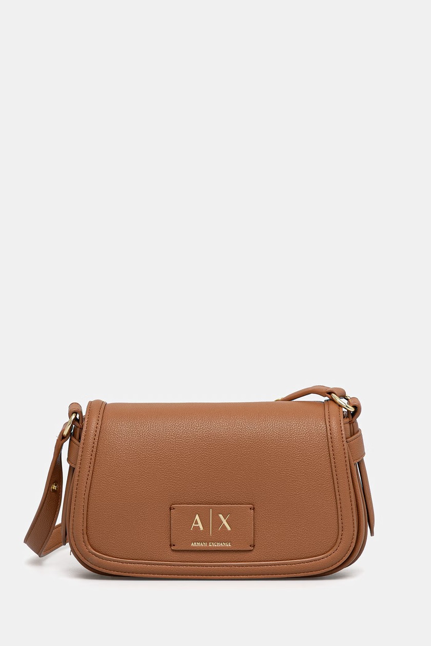 Armani Exchange geantă culoarea maro, XW000324 AF11902 | ANSWEAR.ro