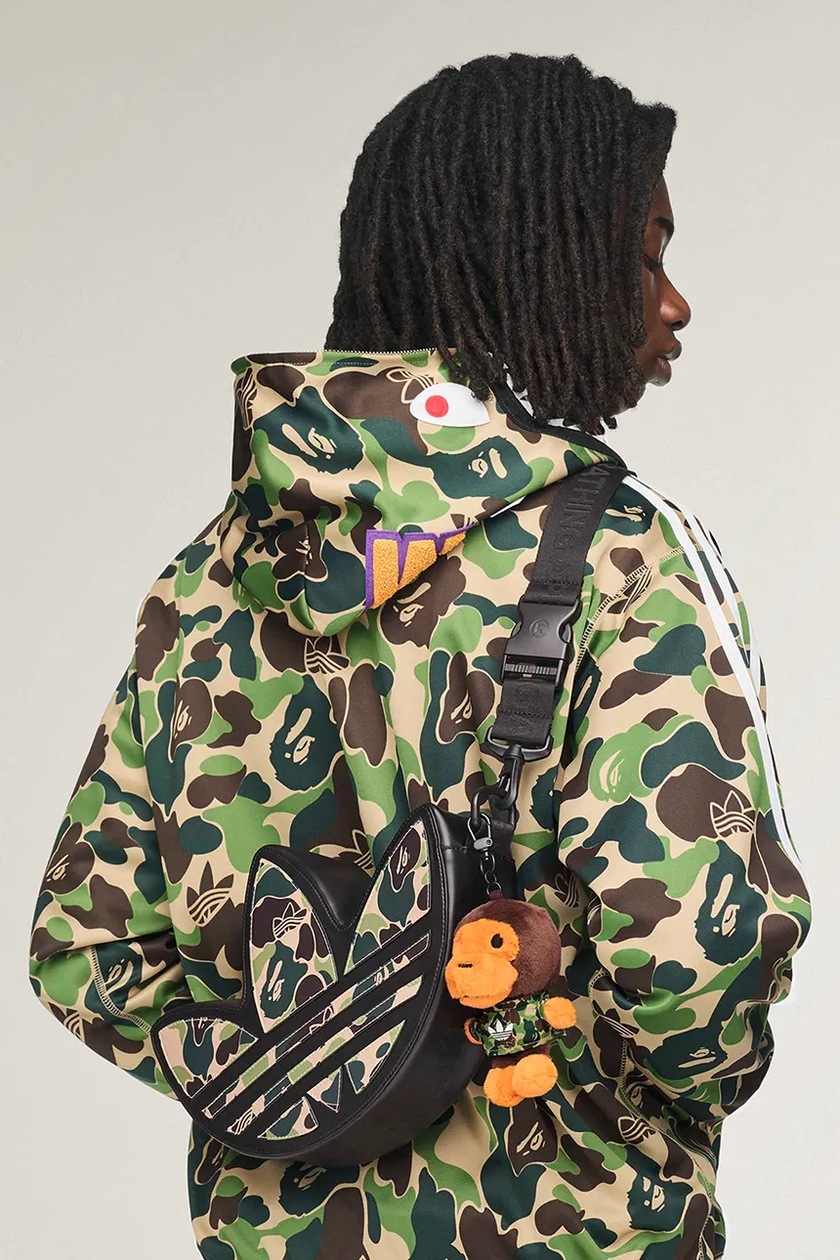 adidas Originals x BAPE handbag black color KF4921 at PRM US
