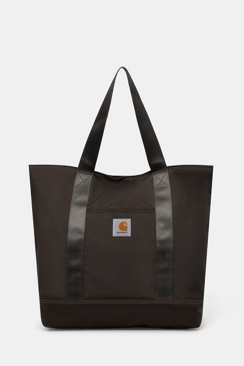 Martine Rose cotton handbag Bondage Tote Bag green color