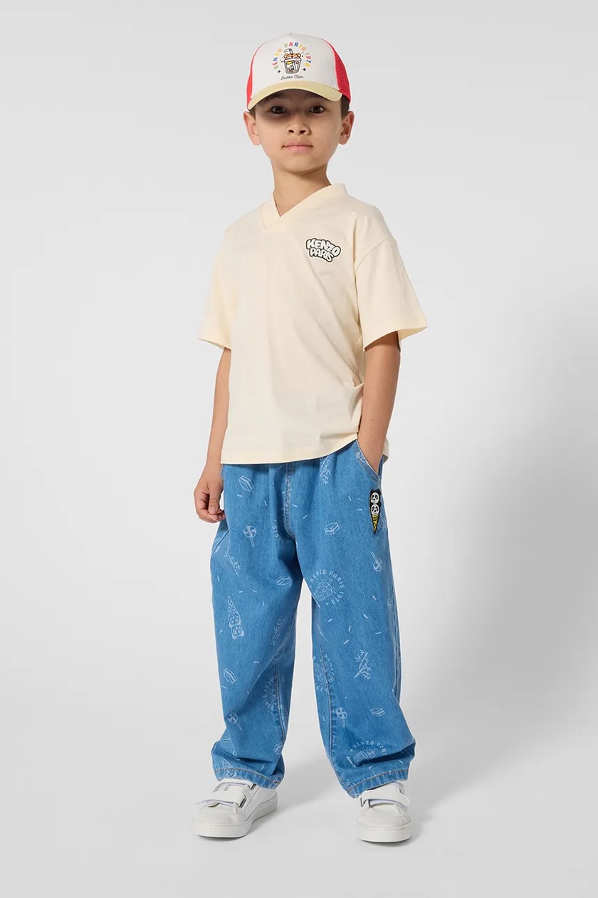 Kanz T-Shirt Basic Per Bambini E Ragazzi – 100% Cotone, Lavabile In Lavatrice, Vestibilità Comoda - 3