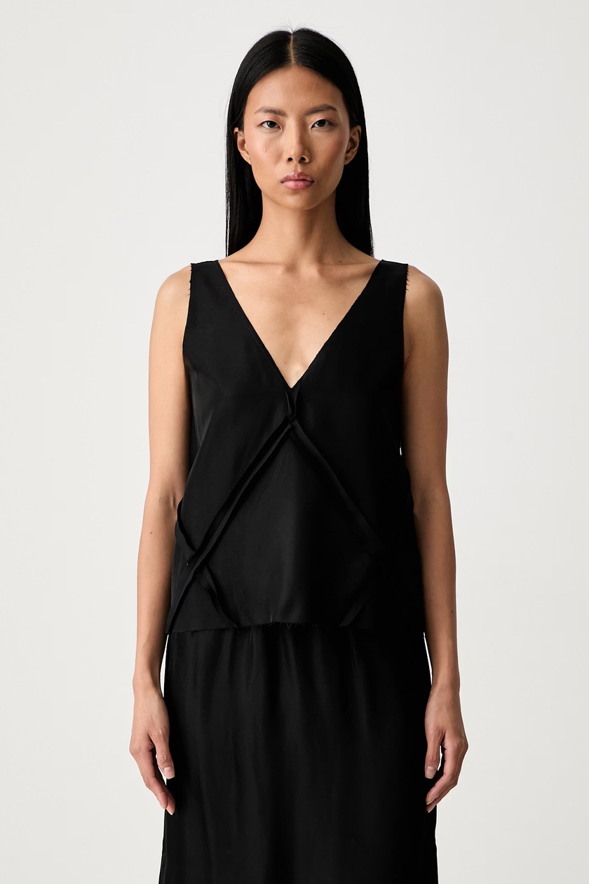Rick Owens Lilies top women's gray color LI02D5192RV at PRM US