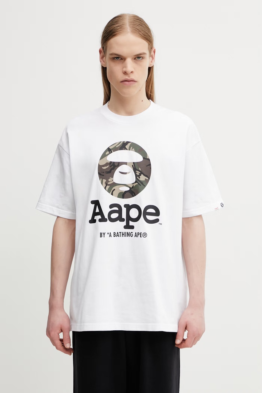 A Bathing Ape cotton t-shirt I Love Bape PRM EU