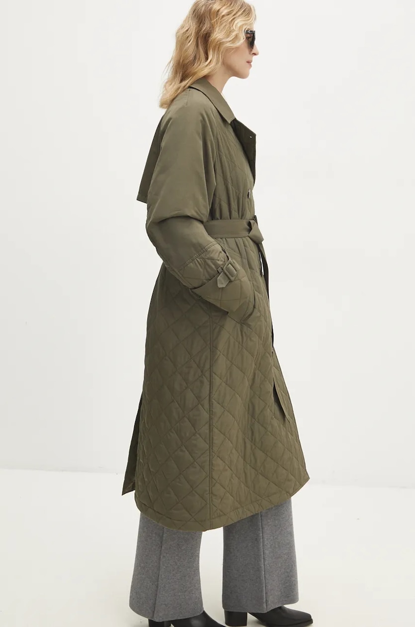 Cappotti Miu Miu In Velluto Verde Taglia 44 - 50803604 - Foto 7