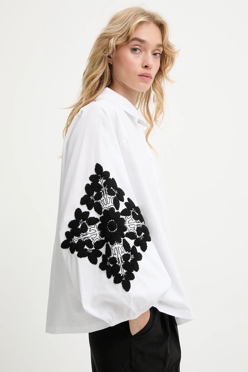 Tommy Hilfiger bluzka damska kolor biały gładka | Answear.com Tommy Hilfiger bluzka damska kolor biały gładka | Answear.com