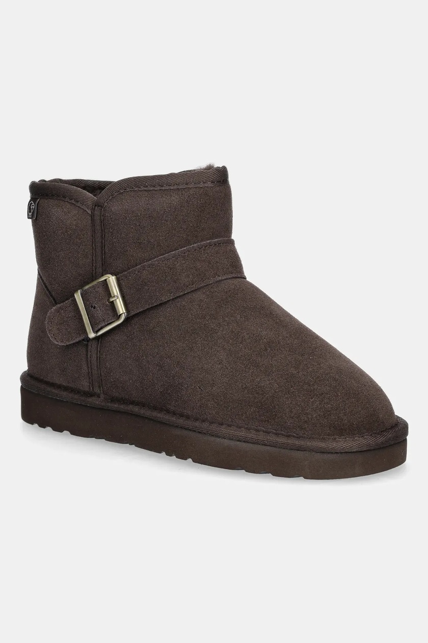Зимние сапоги UGG Classic Mini Platform цвет коричневый | ANSWEAR.ua