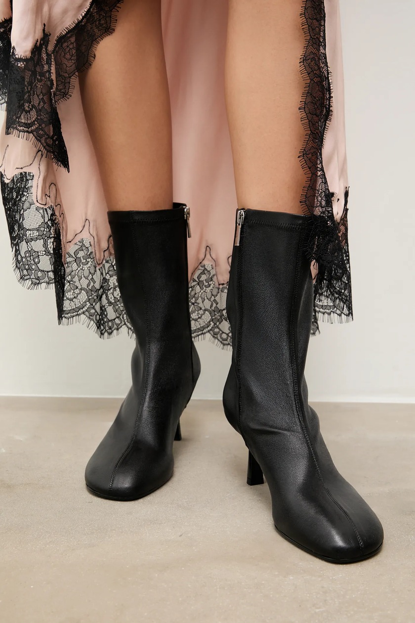 Answear Lab kozaki skórzane X kolekcja limitowana NO SHAME