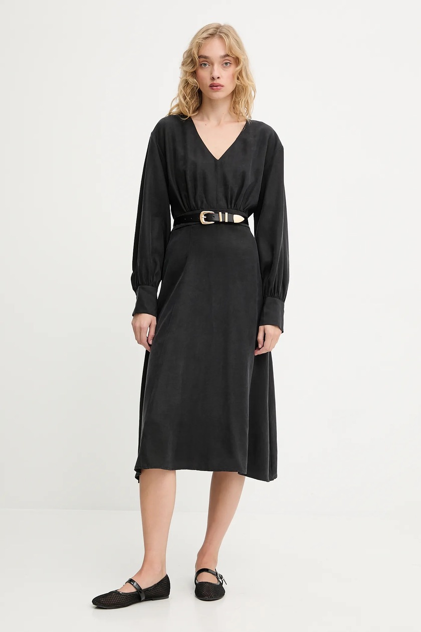 La Mania sukienka kolor czarny mini dopasowana FAITH.4