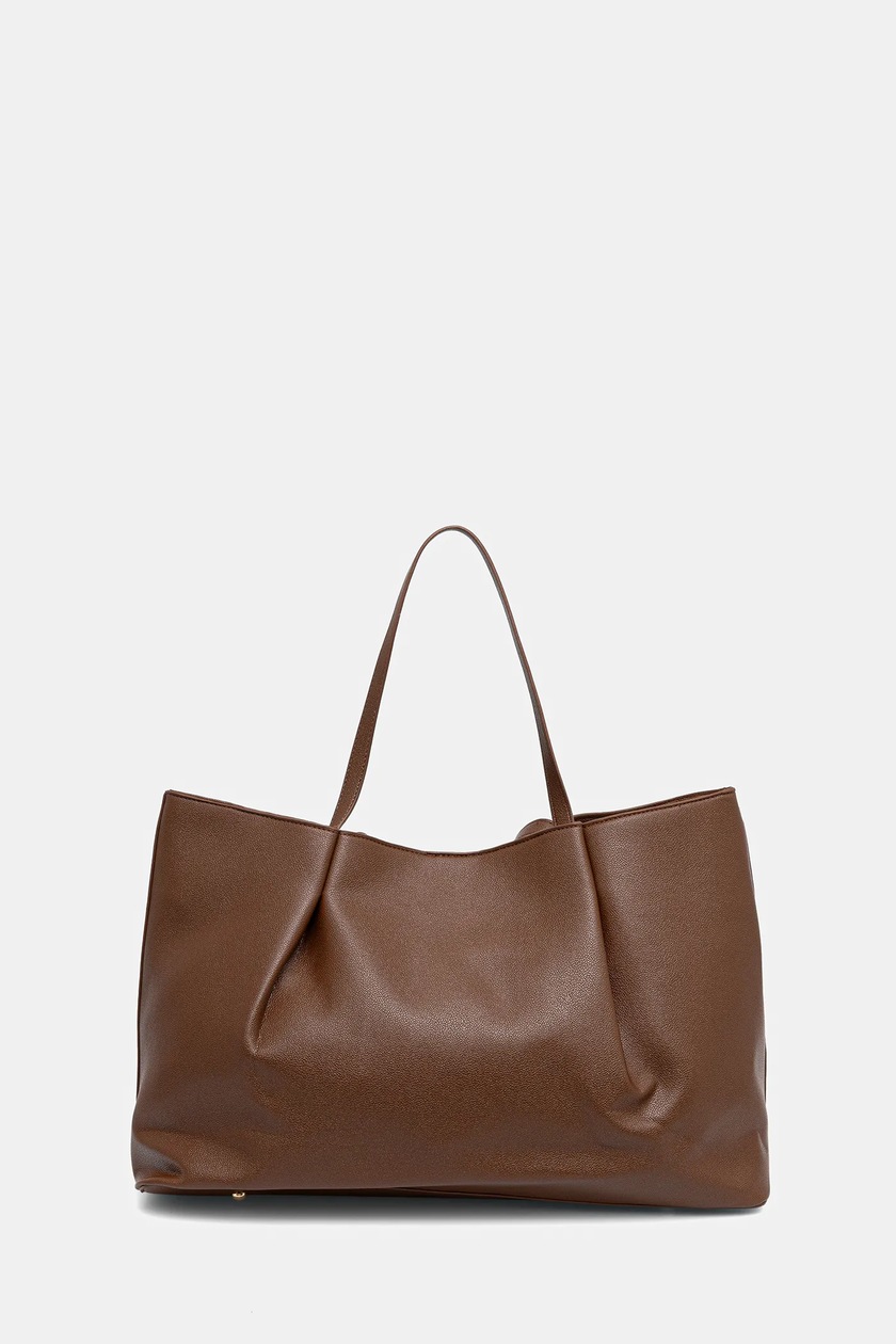 Pinko torebka zamszowa kolor brązowy 104303 A2CC | Answear.com