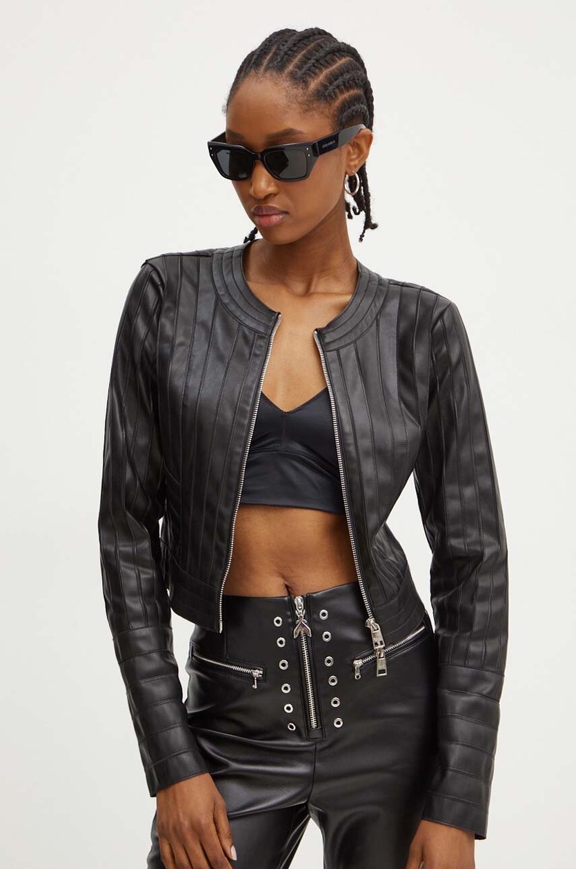 Giacca Ecopelle Giacca Pelle Silvian Heach Silvian Heach Abiti In