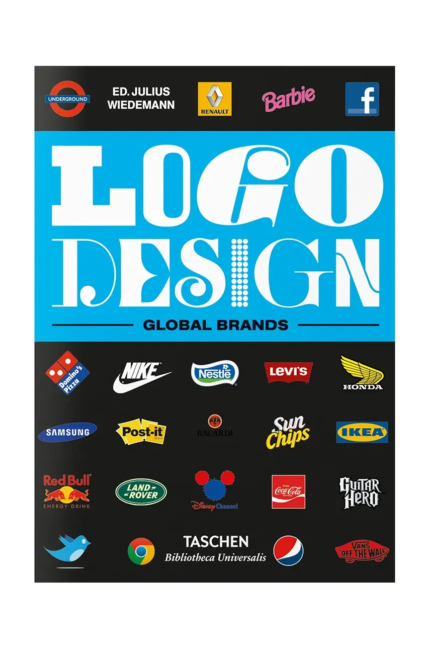 Taschen Βιβλίο Taschen Logo Design. Global Brands, English χρώμα: πολύχρωμο