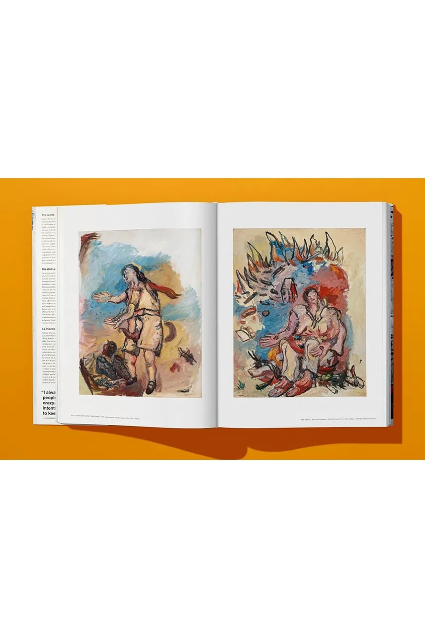 Книга Taschen Georg Baselitz by Hans Werner Holzwarth, English Книга Taschen Georg Baselitz by Hans Werner Holzwarth, English