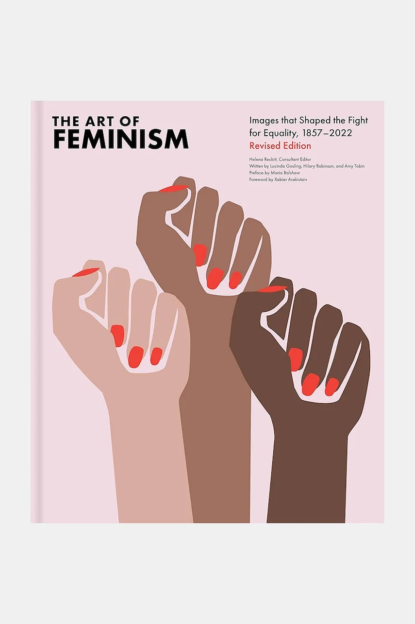 Levně Kniha home & lifestyle The Art of Feminism, English růžová barva