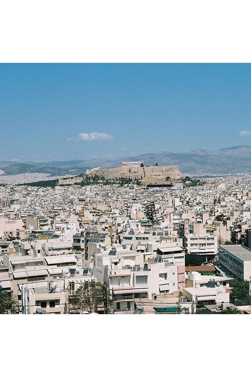 Βιβλίο A Week Abroad Athens, English χρώμα: τιρκουάζ φωτογραφία