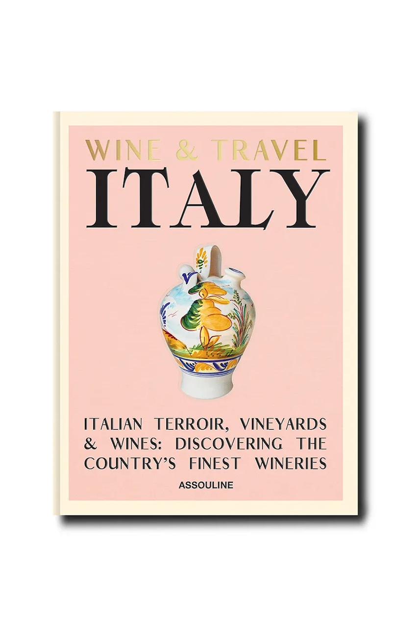 Assouline carte Wine & Travel Italy by Enrico Bernardo, English