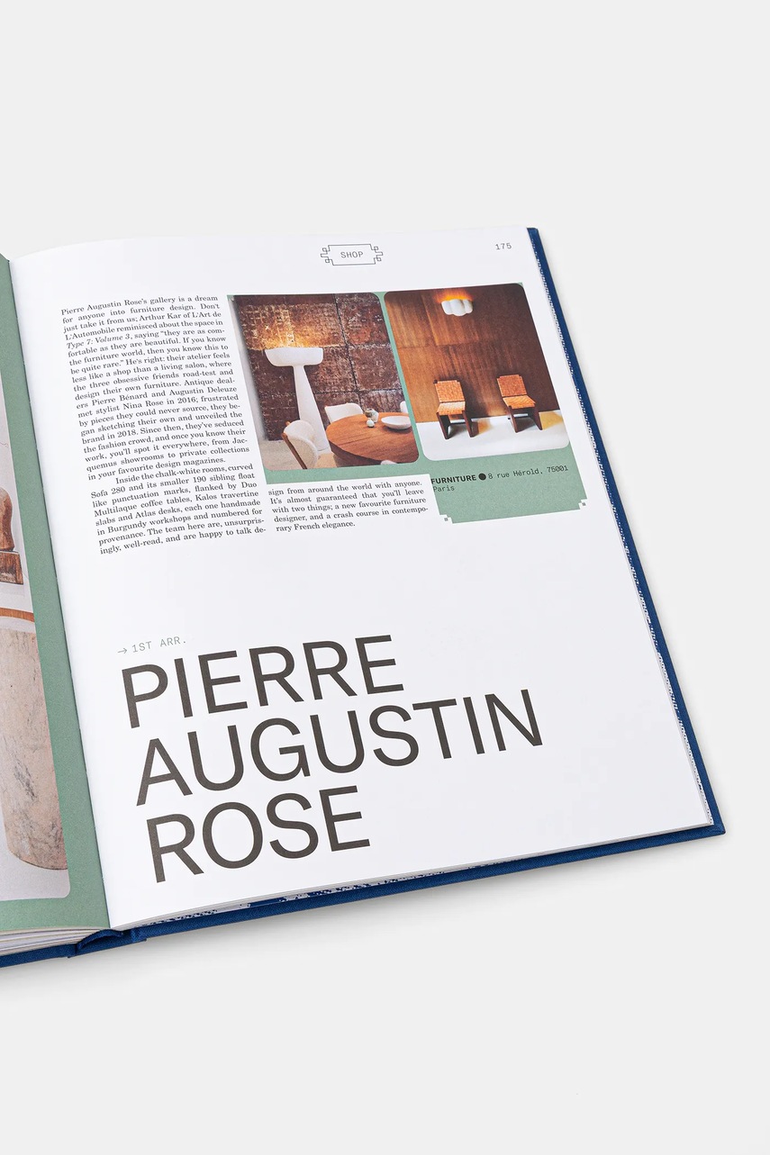 Βιβλίο home & lifestyle Type 7 Guide to Paris, English χρώμα: πολύχρωμο φωτογραφία