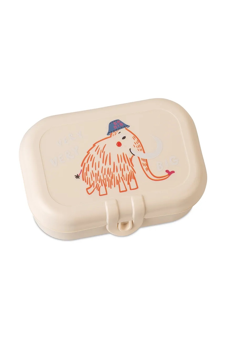 Lunchbox παιδικό με μπουκάλι νερό Koziol Ver Very To Go 200 ml 3-pack χρώμα: μπεζ φωτογραφία