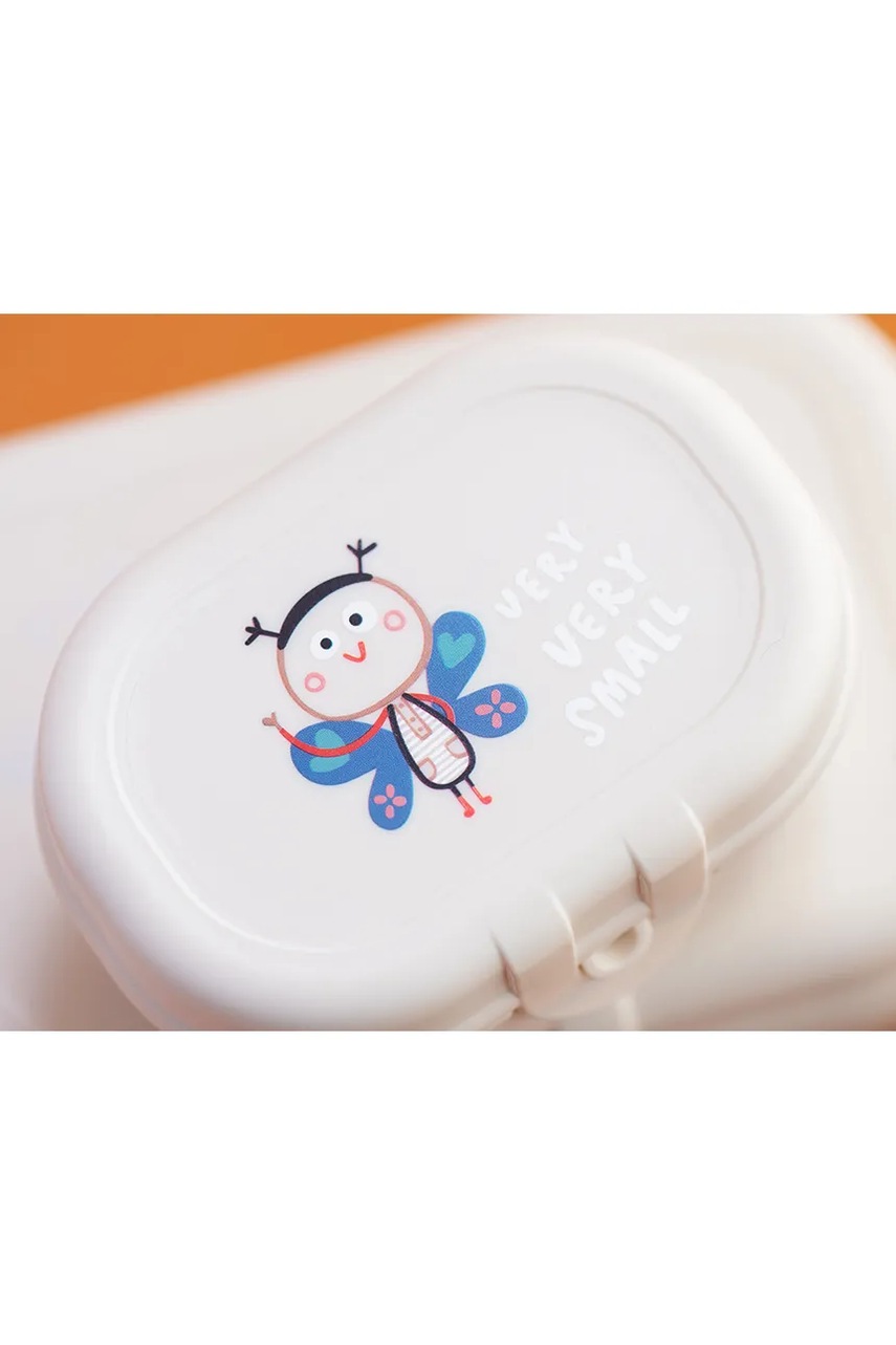 Lunchbox παιδικό με μπουκάλι νερό Koziol Ver Very To Go 200 ml 3-pack χρώμα: μπεζ φωτογραφία