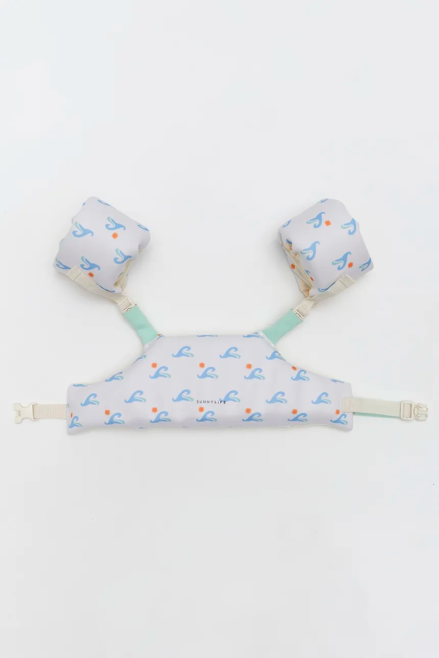Детский жилет для плавания SunnyLife Sammy the Seagull Blue Wave Детский жилет для плавания SunnyLife Sammy the Seagull Blue Wave