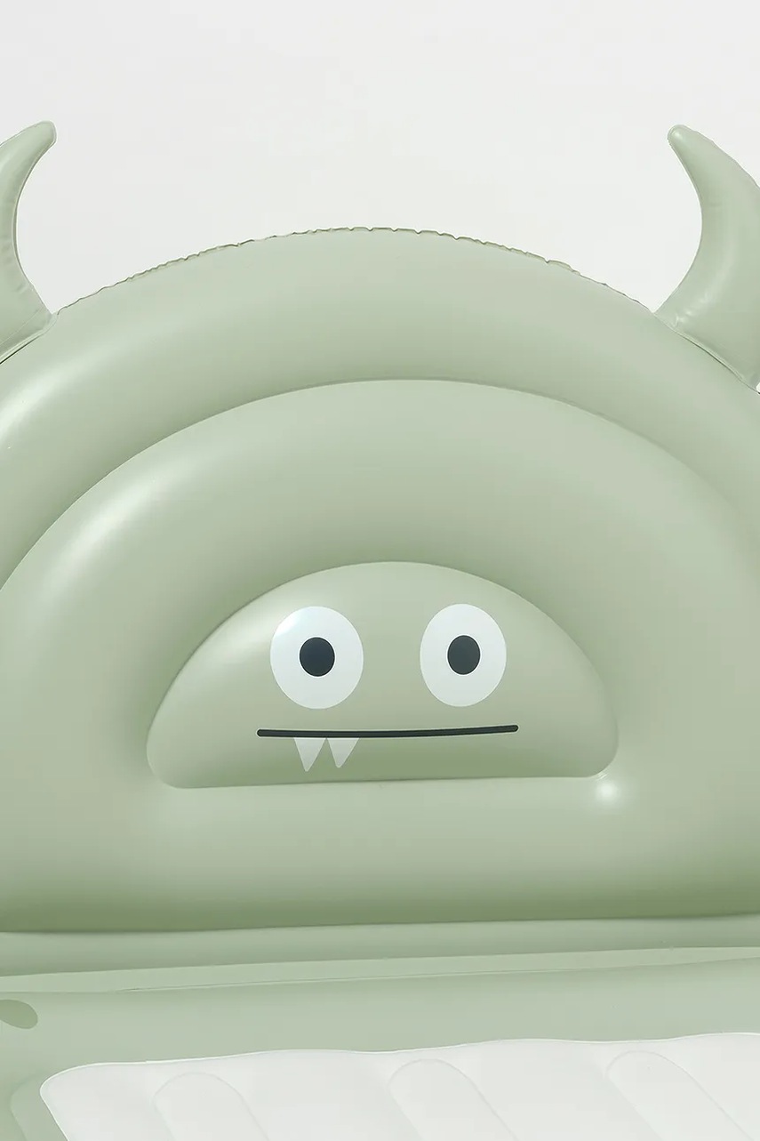 Надувная кровать для детей SunnyLife Bed Monster Sage цвет зелёный