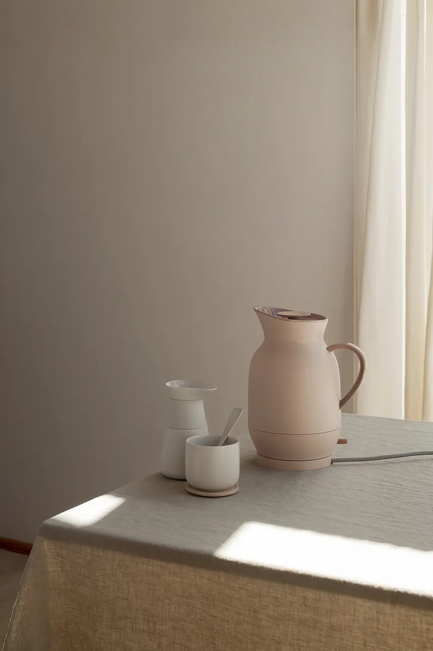 Ηλεκτρικός βραστήρας Stelton Amphora 1,2 L χρώμα: πορτοκαλί φωτογραφία