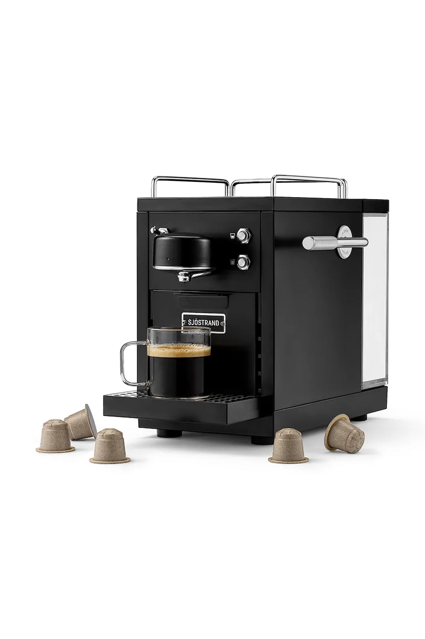 Sjostrand Sjostrand μηχανή εσπρέσο του καφέ από ανοξείδωτο χάλυβα 25,8 x 19,2 x 33,7 cm