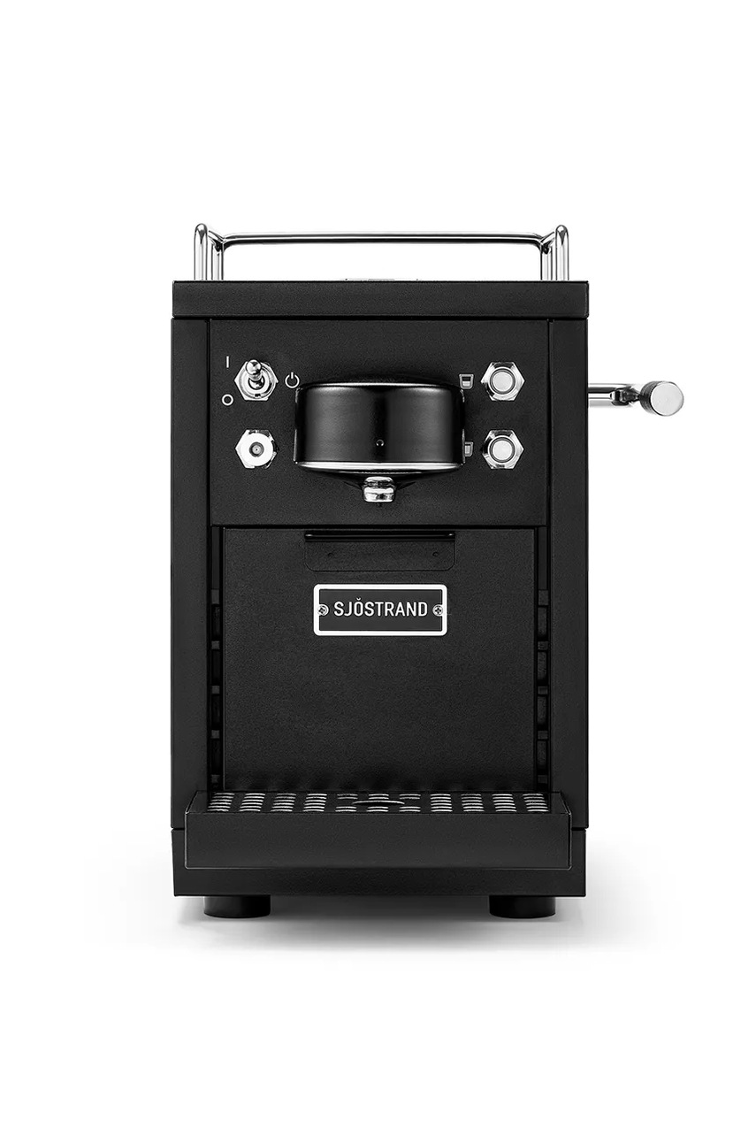 Sjostrand μηχανή εσπρέσο του καφέ από ανοξείδωτο χάλυβα 25,8 x 19,2 x 33,7 cm φωτογραφία