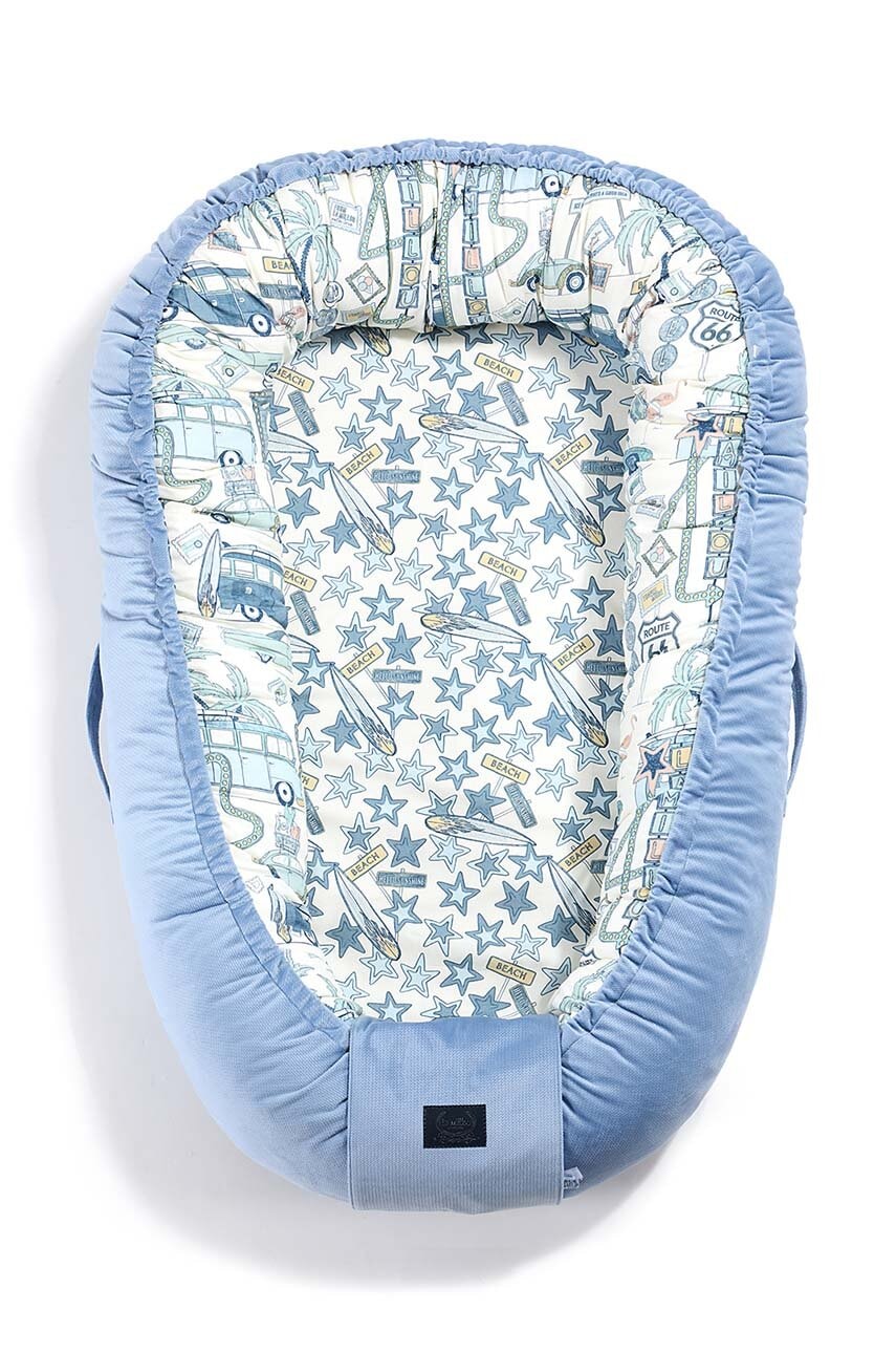 Кокон для младенцев La Millou Best Nest Velvet ROUTE 66 COLOUR M Кокон для младенцев La Millou Best Nest Velvet ROUTE 66 COLOUR M