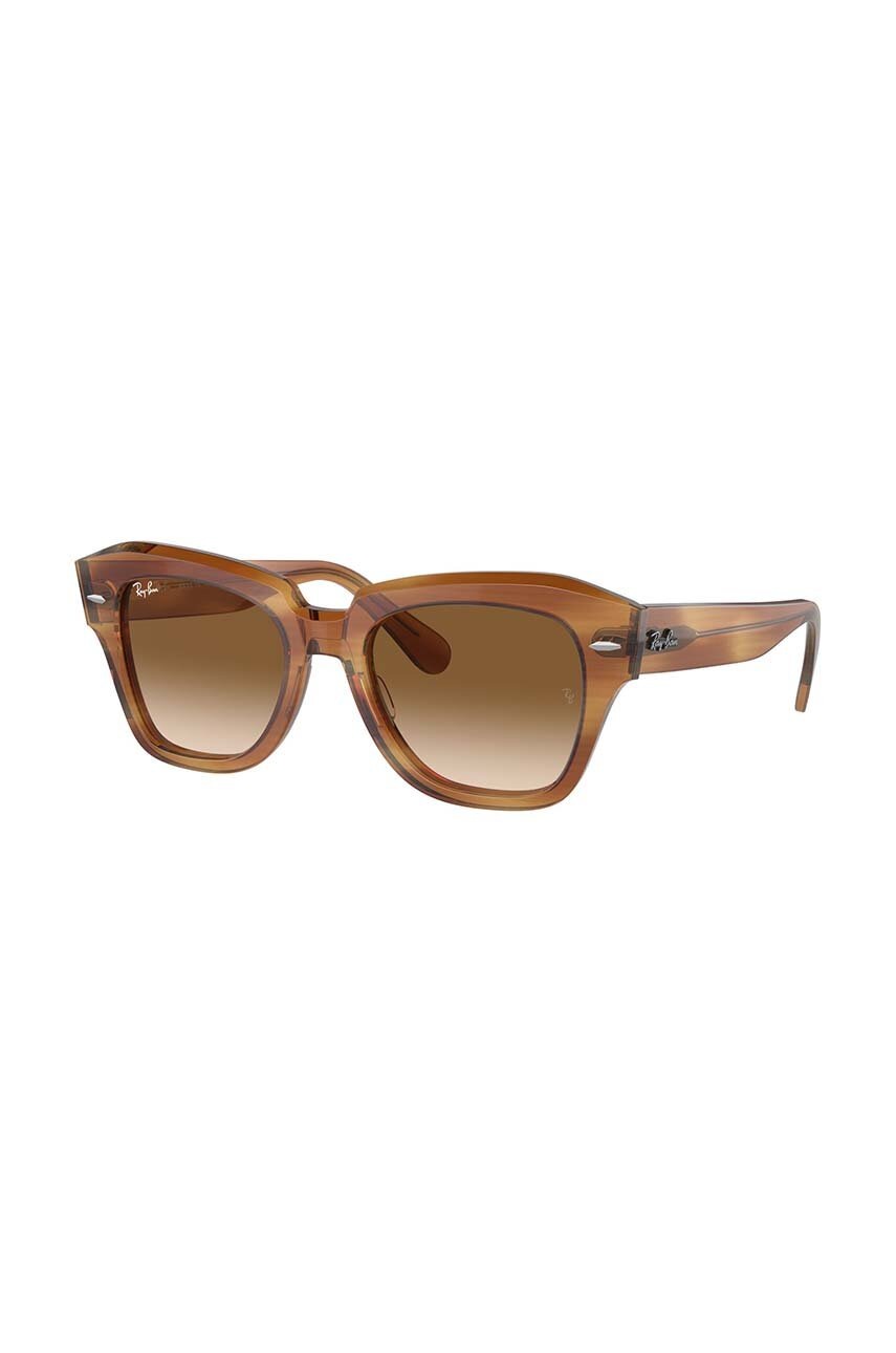 

Слънчеви очила Ray-Ban STATE STREET в бордо 0RB2186