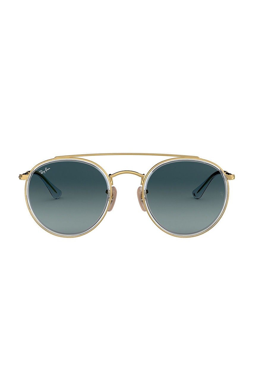 Сонцезахисні окуляри Ray-Ban жіночі колір золотий 