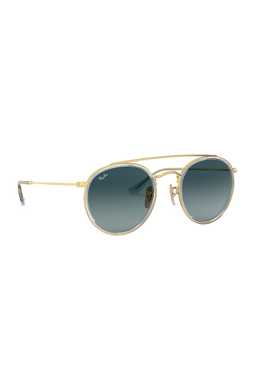 Сонцезахисні окуляри Ray-Ban жіночі колір золотий 