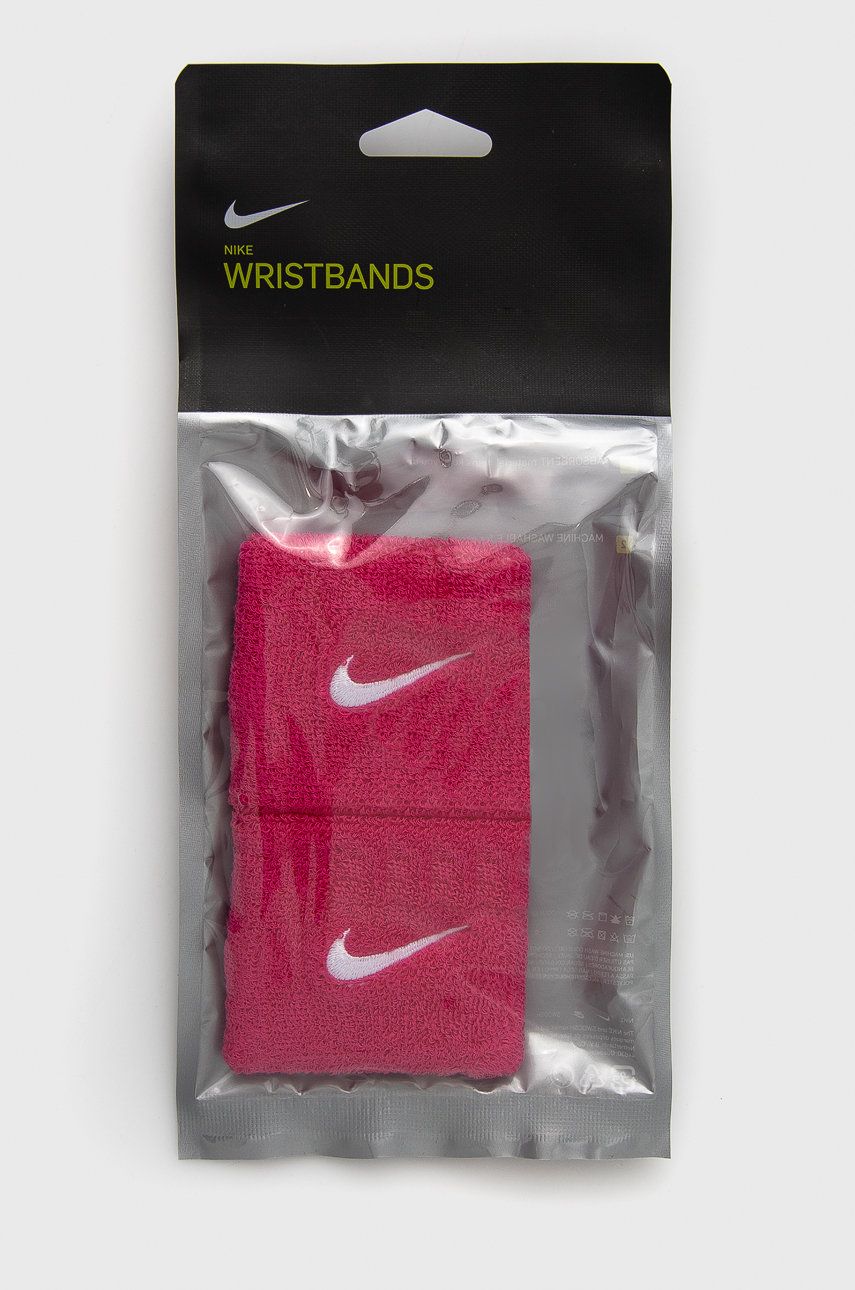 Čelenka Nike (2-Pack) růžová barva - růžová -  72% Bavlna