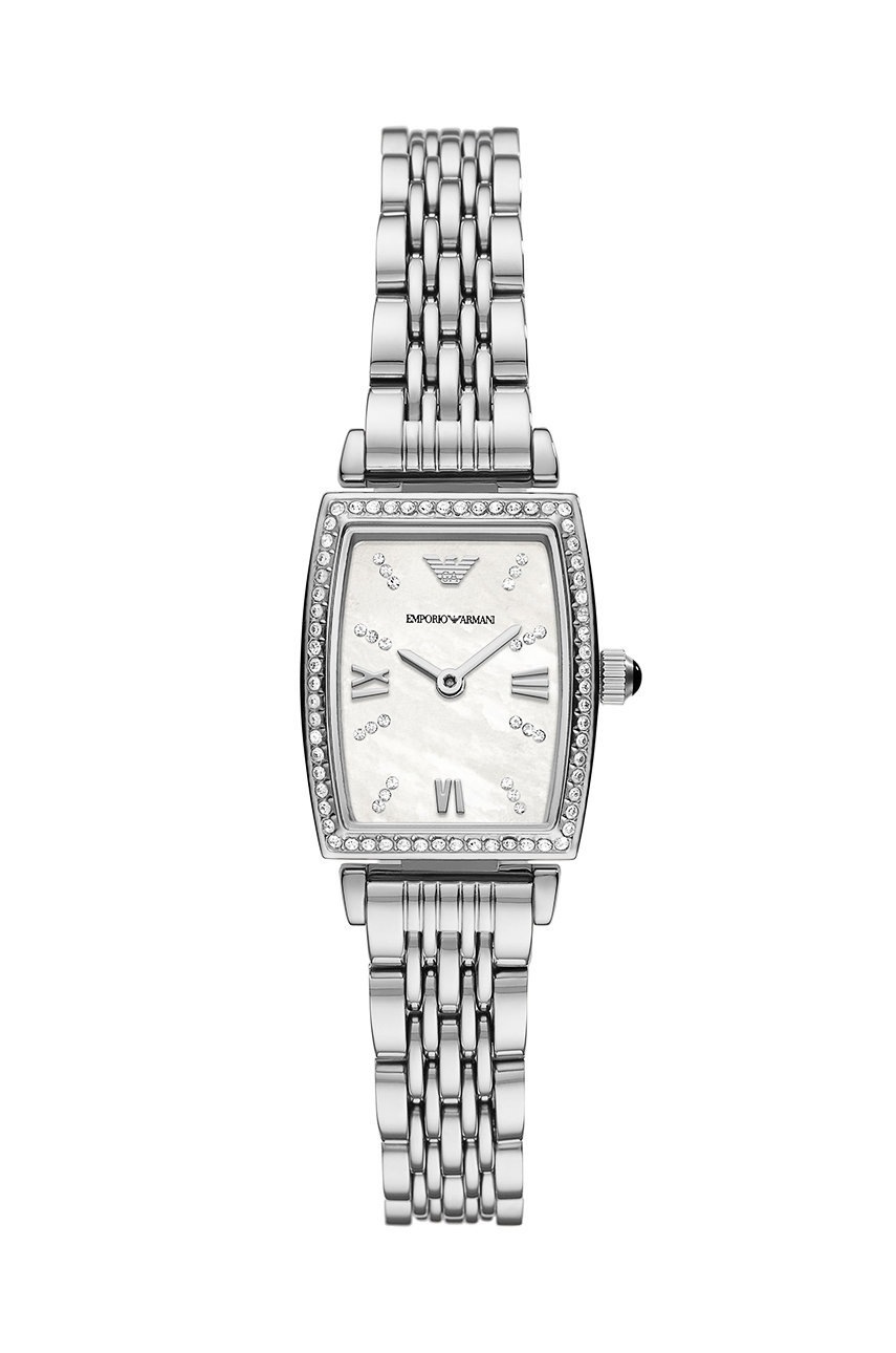

Часовник Emporio Armani дамски в сребристо, Сребърен