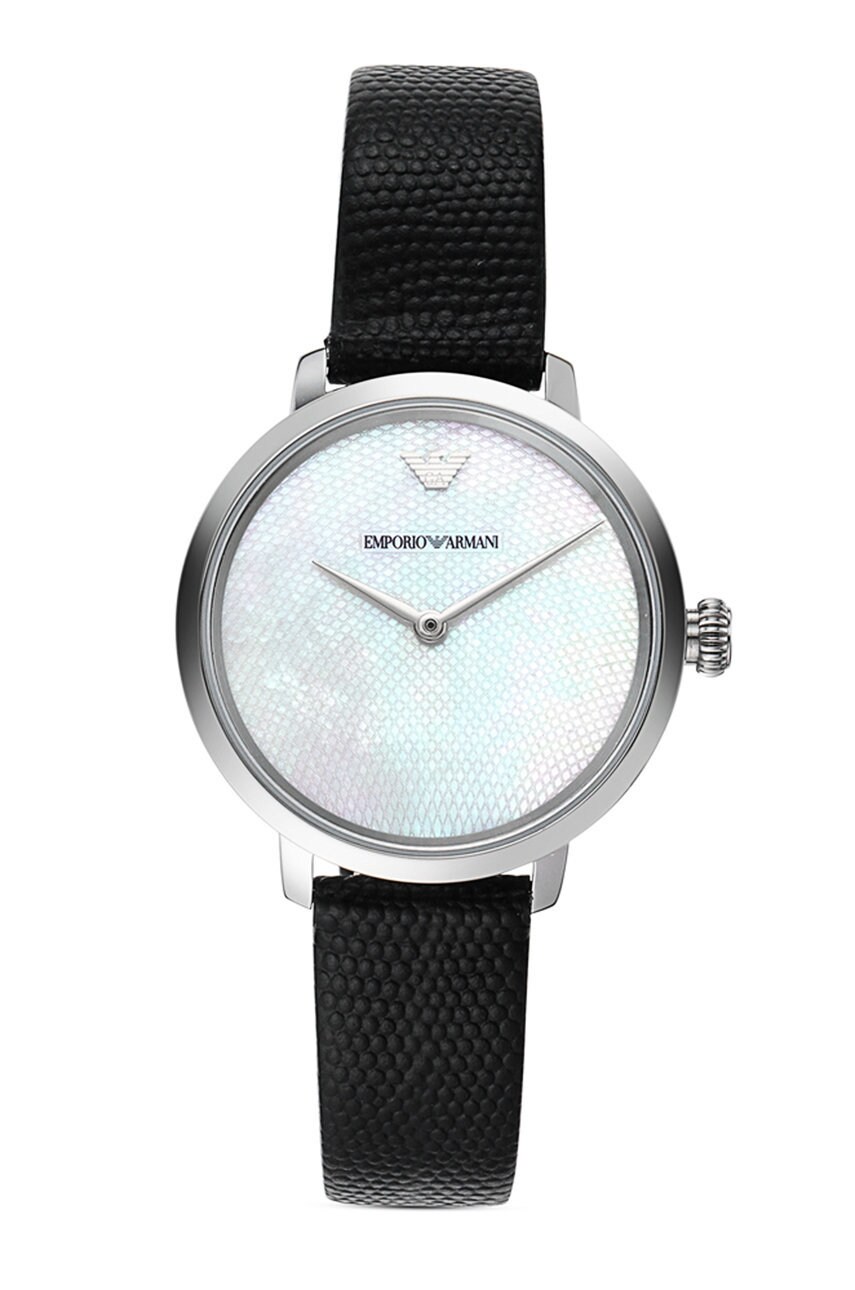 

Часовник Emporio Armani дамски в черно, Черен