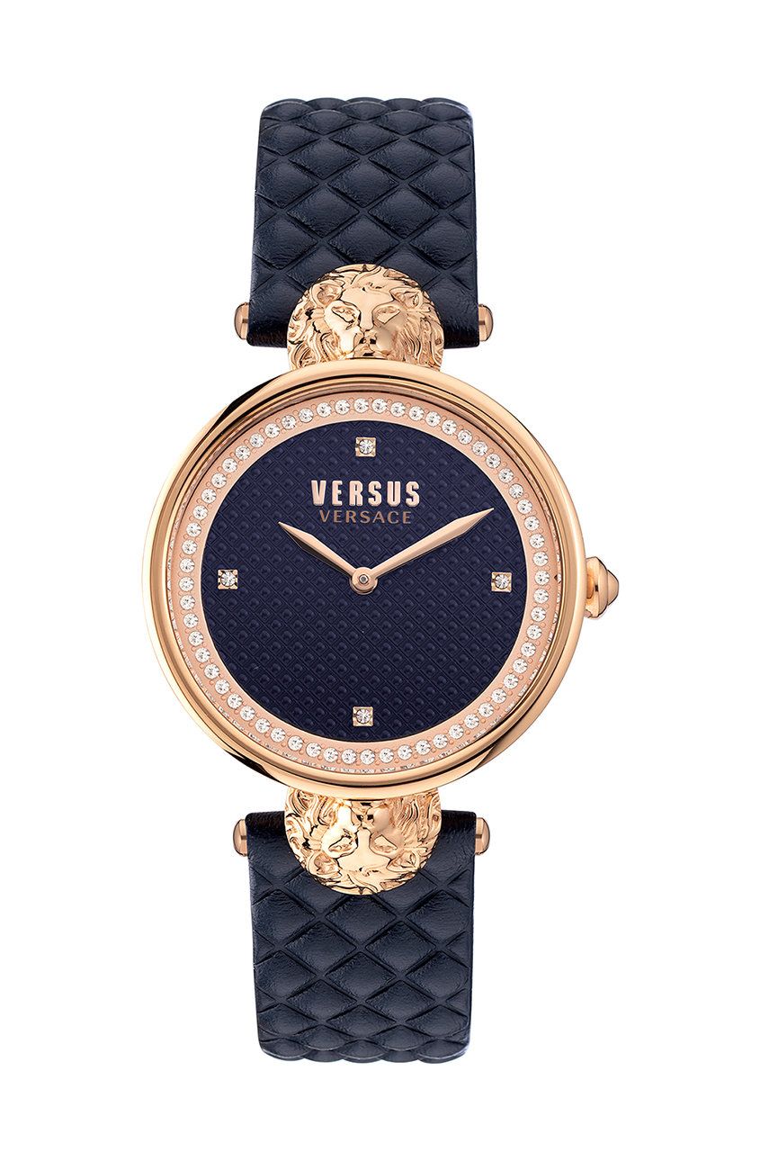 Versus Versace zegarek vspzu0321 damski kolor granatowy