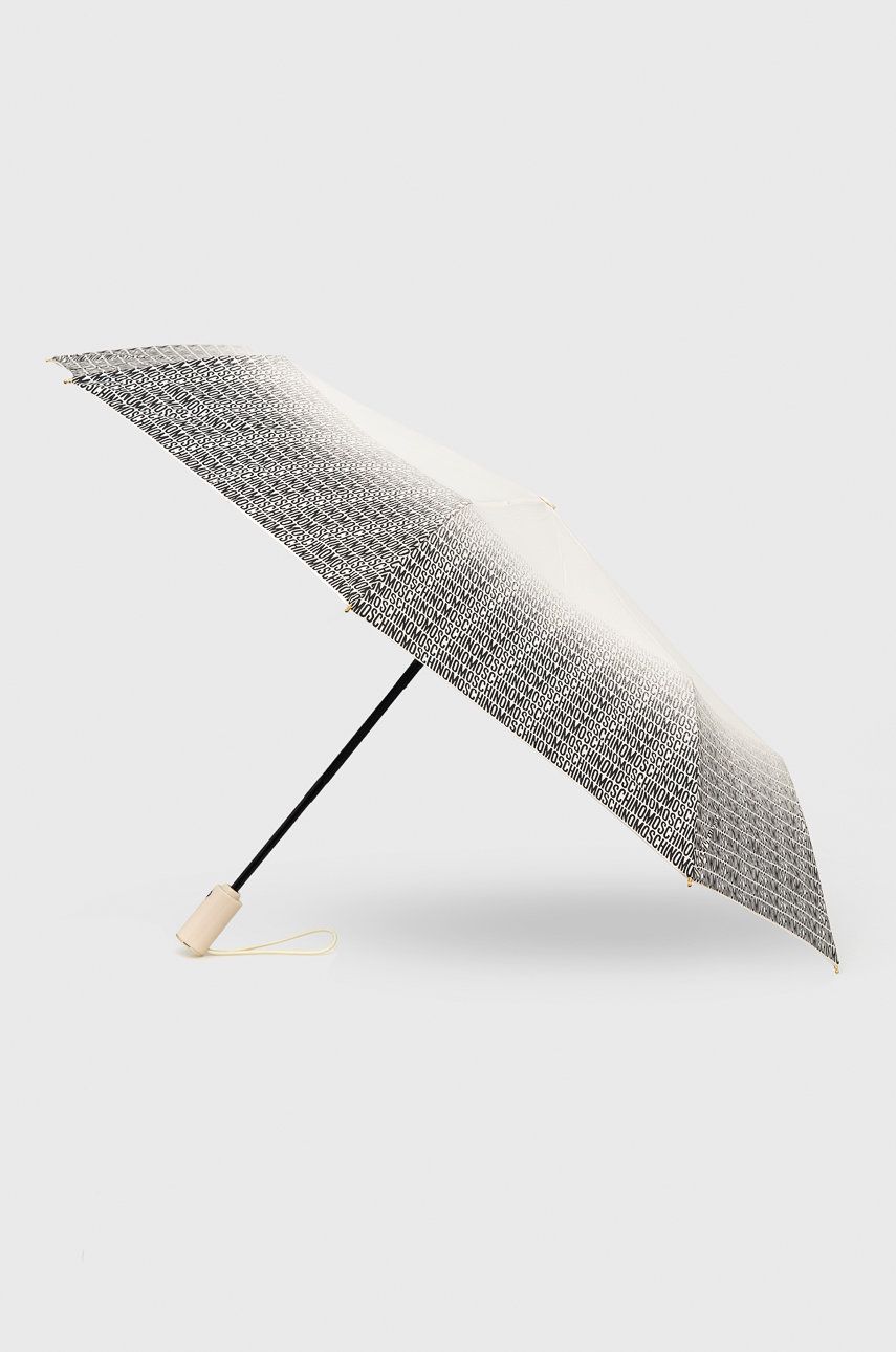 Moschino umbrela culoarea crem answear imagine noua