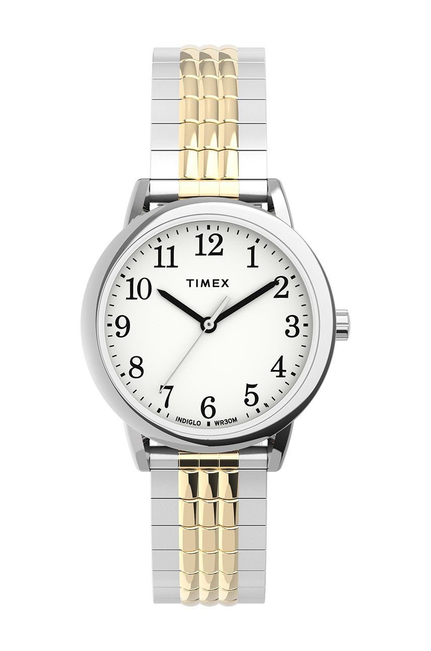 Timex Ceas femei, culoarea argintiu imagine reduceri black friday 2021 answear.ro