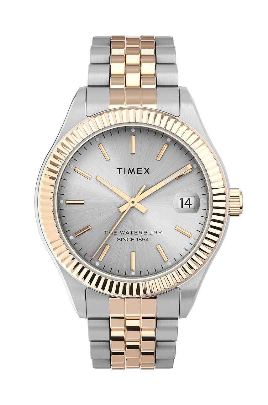 Timex Ceas TW2T87000 femei, culoarea argintiu answear.ro