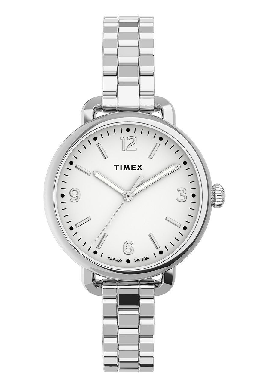 Timex Ceas TW2U60300 femei, culoarea argintiu answear.ro