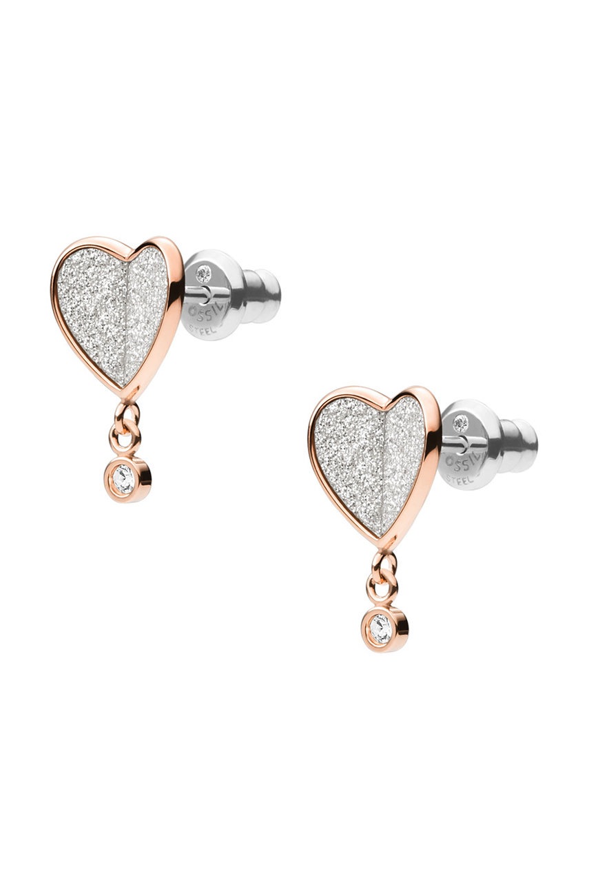 

Сережки Fossil цвет золотой