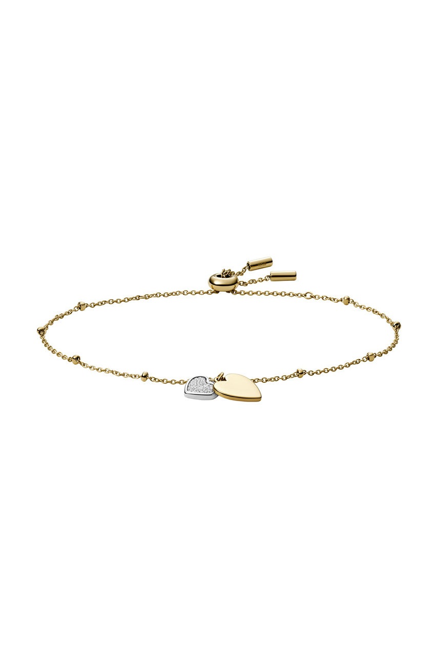 

Гривна Fossil дамска в златисто, Злато