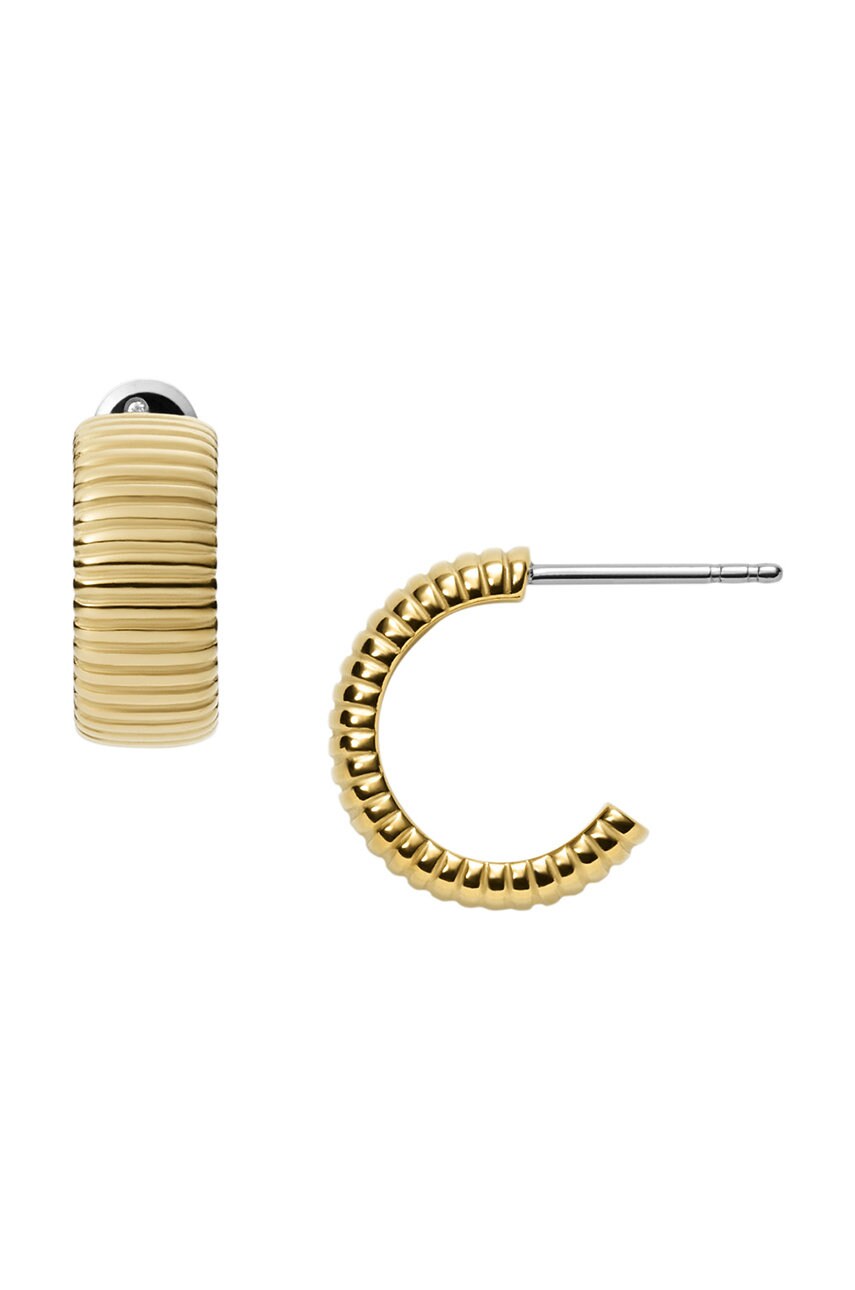 

Сережки Fossil цвет золотой