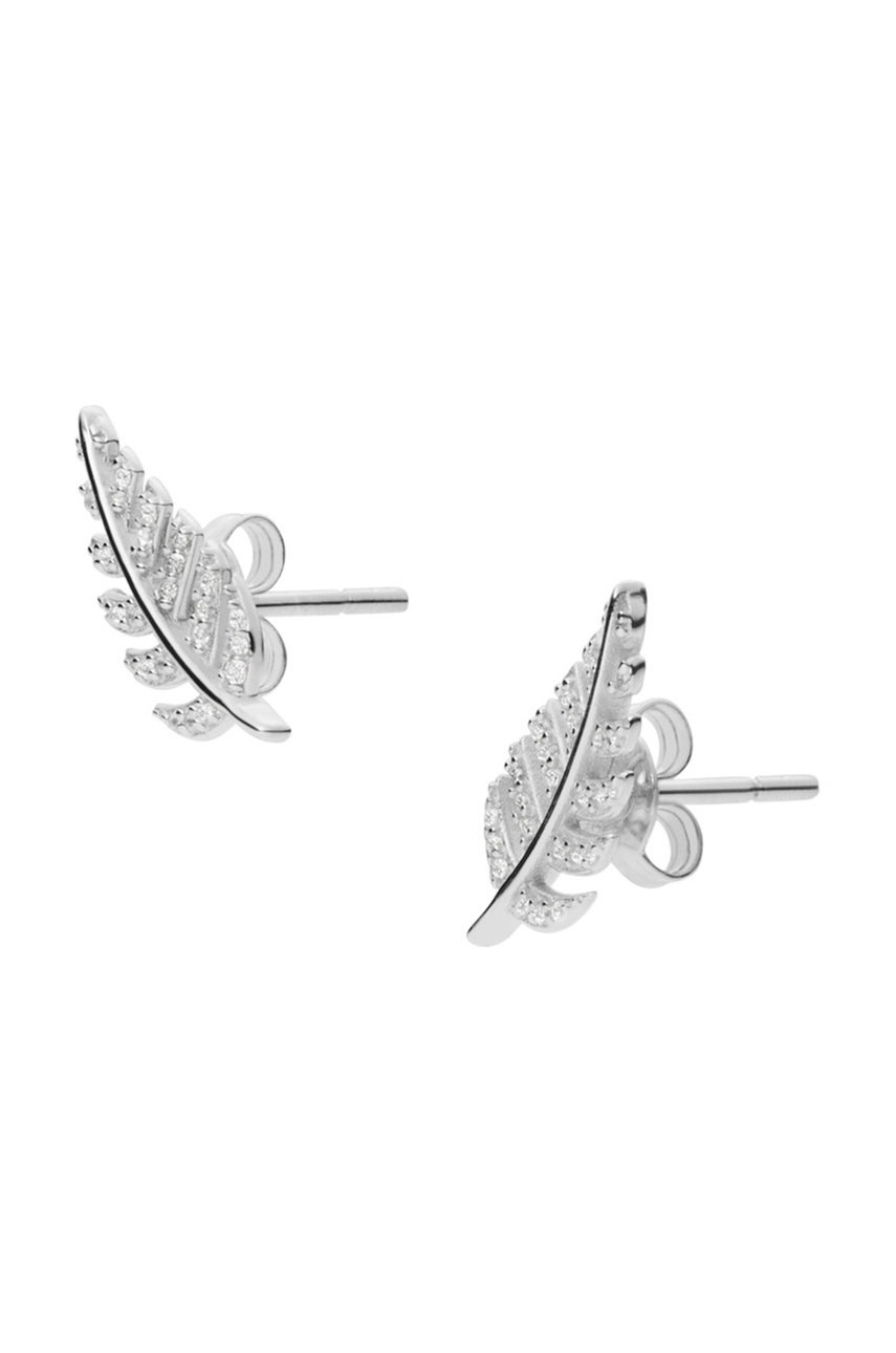 

Сережки Fossil цвет серебрянный