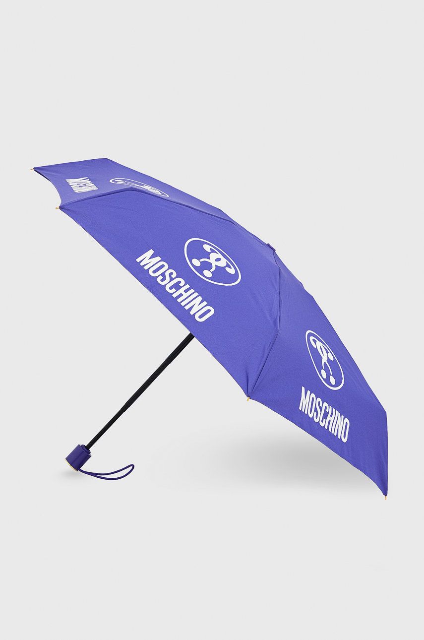 Moschino umbrela culoarea violet answear.ro