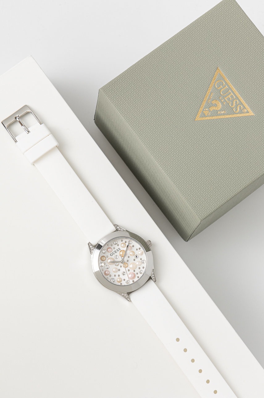 

Годинник Guess жіночий колір білий
