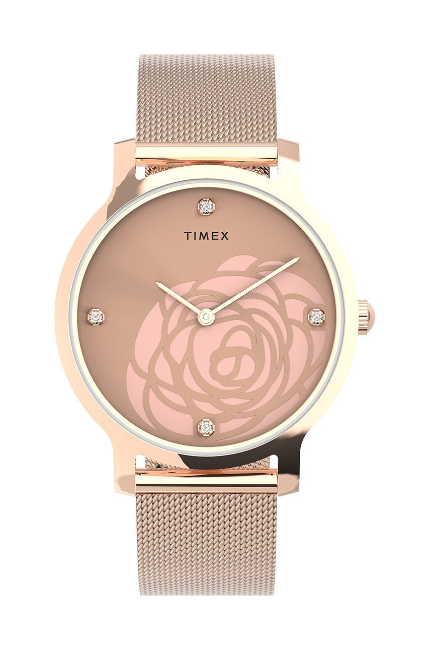 Timex ceas femei, culoarea roz answear.ro