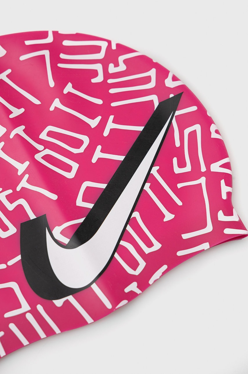 

Шапочка для плавання Nike Scribble колір рожевий
